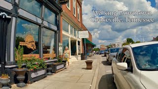 Walking Cookeville Tennessee  4K  USA [upl. by Alasteir810]