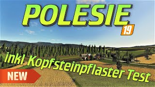 LS19 NEW MAP🔴POLESIE✅KOPFSTEINPFLASTER🚜XBOXPS4PC [upl. by Zinck952]