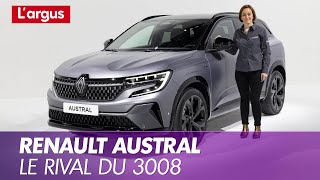 Renault Austral 2022 A bord du rival du Peugeot 3008 [upl. by Dhiren338]