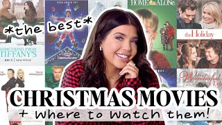 TOP 10 Christmas Movies  where to watch them 🎄🎅🏼 VLOGMAS day 14 [upl. by Lever]