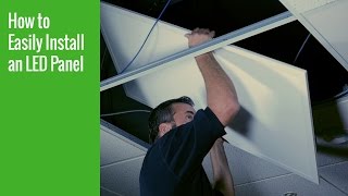 How to Easily Install an LED Panel [upl. by Yenal]