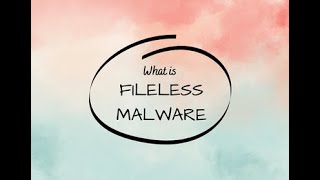 What is fileless malware [upl. by Leonsis]