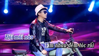 KARAOKE  Đêm Tóc Rối St Hàn Châu  Lê Sang [upl. by Pace286]