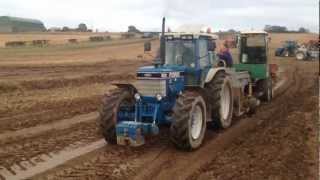 Ford 8210 turbo tractor pull [upl. by Adnilak]