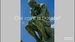 1 Che cosè la filosofia [upl. by Aihpled]