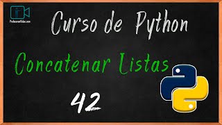 CONCATENAR LISTAS EN PYTHON [upl. by Ellora]