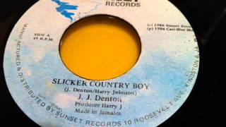 JJ Denton  Slicker Country Boy  7 inch  1986 [upl. by Aislehc]