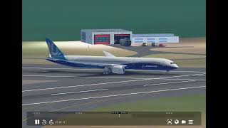 787 vertical takeoff [upl. by Odnaloy55]