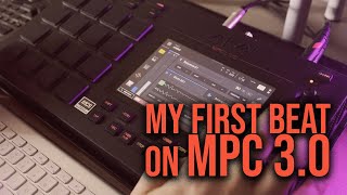 How Make Beat on Akai MPC Beta 30  mpclive mpcbeta [upl. by Ciri]