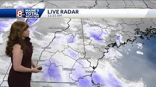 Impact Weather Sunday as snow slick roads build up [upl. by Acessej229]