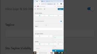 How to Change Site Title  Beginners WordPress Tutorial wordpresstutorial wordpressforbeginners [upl. by Zachery]