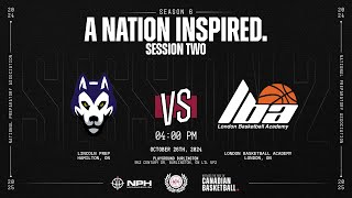 Lincoln Prep vs London Basketball Academy  NPA  Session 2  Season 6 [upl. by Llib862]