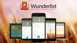 Программа Wunderlist Обзор Wunderlist [upl. by Tracey]