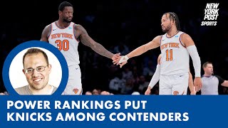 NBA 202425 power rankings Where Knicks stand among top contenders [upl. by Baptlsta]