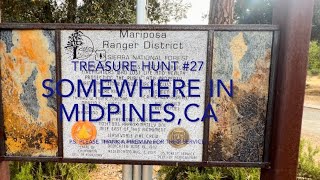 FOUND 27 treasure giveaway Somewhere in Midpines mariposa gold [upl. by Lladnarc]