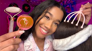 ASMR Girl Who’s Obsessed With You Invites You To a Sleepover 😴 Personal Attention ASMR [upl. by Adnaluoy901]