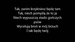 Grzegorz Hyży  Niech Pomyślą Że To Ja  Tekst [upl. by Denie]