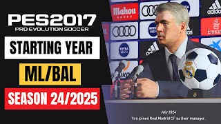 PES 2017  MLBAL Starting Year Season 242025 Compatible With All Patches  Download amp Install [upl. by Car]