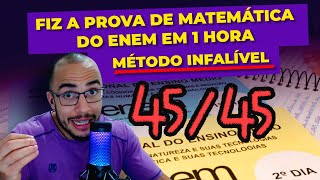 COMO ACERTAR MAIS DE 40 QUESTÕES DE MATEMÁTICA NO ENEM [upl. by Tedder235]