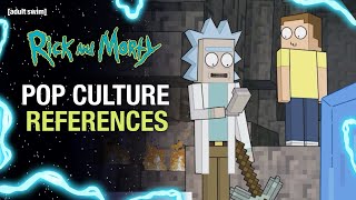 More Pop Culture References  Rick and Morty  adult swim [upl. by Nostrebor]