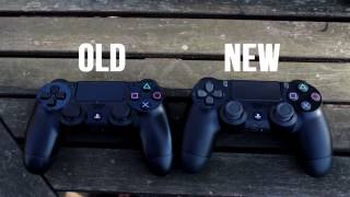 OLD PS4 CONTROLLER VS NEW PS4 CONTROLLER COMPARISON [upl. by Ialocin]