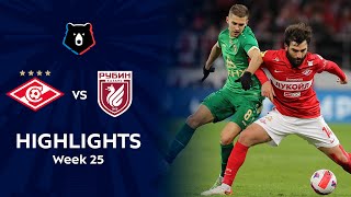 Highlights Spartak vs Rubin 11  RPL 202122 [upl. by Motteo]