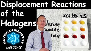 Halogen displacement reactions for GCSE chemistry What is the reactivity trend of the halogens [upl. by Clarabelle]