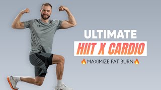 12 MIN BODYWEIGHT HIIT CARDIO WORKOUT  Get Fit No Equipment Needed [upl. by Aihsekin]