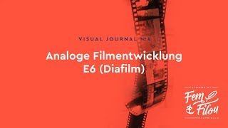 Analoge Filmentwicklung zu Hause E6 Diafilm – Visual Journal N°4 [upl. by Inglebert]