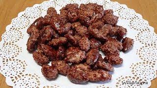 ALMENDRAS GARRAPIÑADAS 👍😋receta paso a pasoVegana👍😋 [upl. by Ttelrahc]