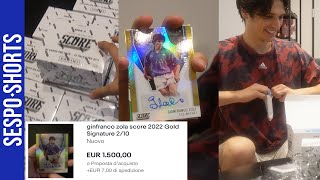 Ho Trovato 1500€ Di Zola Signature Panini Score [upl. by Esiuolyram]