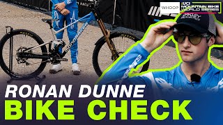 BIKE CHECK  Ronan Dunnes Mondraker Summum [upl. by Nreval248]