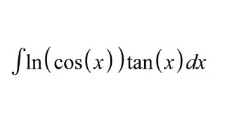 Integral de Lncosxtanx dx [upl. by Ilenay735]