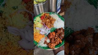 Aunty Selling Unlimited Non Veg Meals in Hyderabad ITC Kohenur near 200 Rupees Street Food shorts [upl. by Ttirrem350]