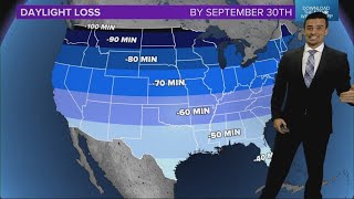 How much daylight are we losing  September 2024 [upl. by Nnilsia775]