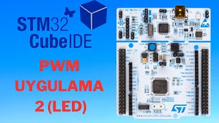 STM32 ile PWM UYGULAMA 2 LED  Ders16 [upl. by Bonnie415]