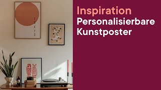 ifolor Inspiration  Personalisierbare Kunstposter [upl. by Ecinna]