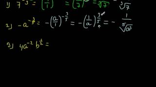 Zonder negatieve en gebroken exponenten [upl. by Tommi]