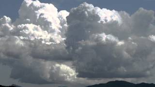 Cumulus Wolken Zeitraffer  cumulus clouds timelapse [upl. by Marian759]