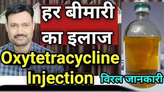 Oxytetracycline Injection Veterinary uses ऑक्सीटेटरासाइक्लिन इंजेक्शन का पशु चिकित्सा में उपयोग [upl. by Nnylireg15]