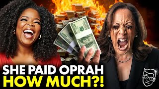 SHOCK Kamala PAID Billionaire Oprah 1 MILLION to Interview Her  Donors FURIOUS Money Laundering [upl. by Neddra319]