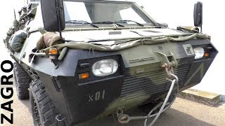 ZAGRO Unimog U1700  TM 170 gepanzerter Prototyp von 1985 armored Prototype [upl. by Lexie]