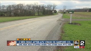 Two men dead after ATV crash in Harford County [upl. by Innob]