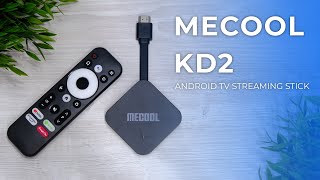 MECOOL KD2 TV STICK  GOOGLE CERTIFIED  ANDROID TV 11 [upl. by Franciskus997]