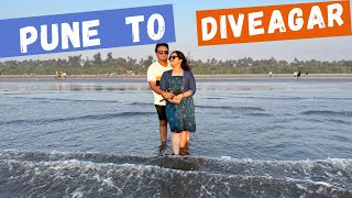 Pune to Diveagar Beach Road Trip  Best Places to stay in Diveagar Beach [upl. by Jezrdna]