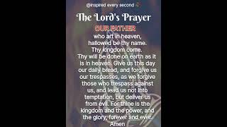 Our Father ins Heaven  The Lords Prayer [upl. by Nelubez]