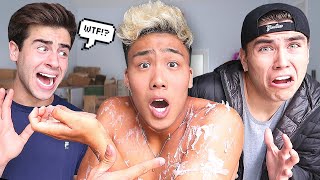 Disgusting Skin Peeling Prank On Bestfriends [upl. by Strephon567]