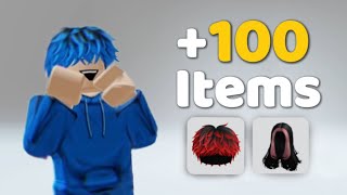 COMO CONSEGUIR ITEMS GRATIS EN ROBLOX 2024 100 ítems 😱 [upl. by Swagerty]