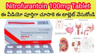 niftas 100 mg in telugu  uses sideeffects dosedosage etc [upl. by Ettelloc]