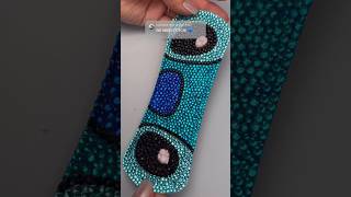 i made a stitch themed pad 💙✨ bedazzled  StinkyCrafts [upl. by Fabron]